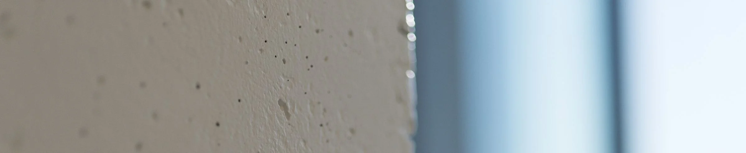 Concrete and light blue