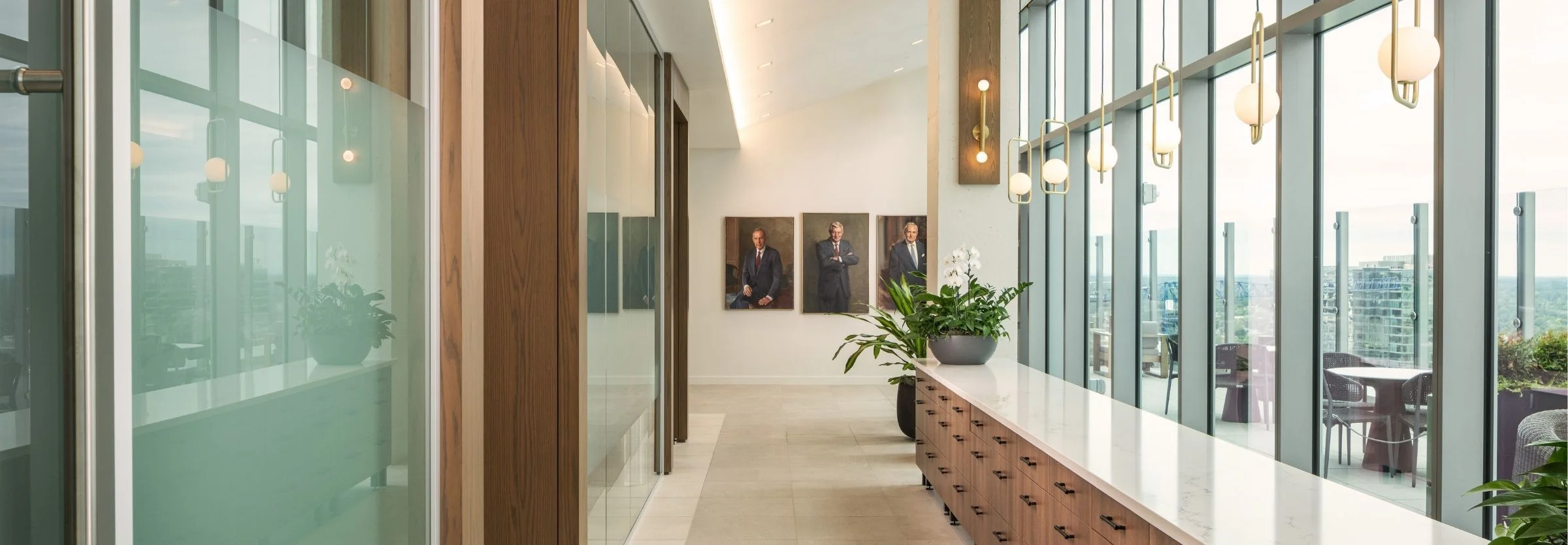 Founders hallway